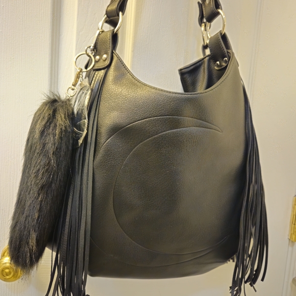 KILLSTAR ~ Under A Moon Spell JANIS Fringe Gothic Handbag - Picture 12 of 17